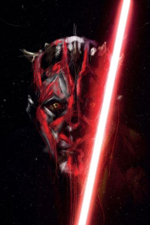 Star Wars Gwiezdne Wojny Darth Maul - plakat premi