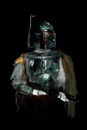 Star Wars Gwiezdne Wojny Boba Fett - plakat premiu