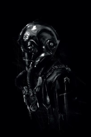 Star Wars Gwiezdne Wojny TIE pilot - plakat premiu