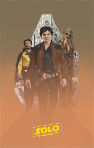 Star Wars Gwiezdne Wojny Solo finał - plakat premi