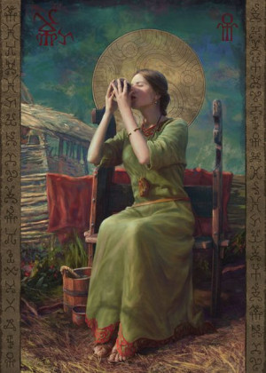 Spragniona - plakat premium 40x50 cm