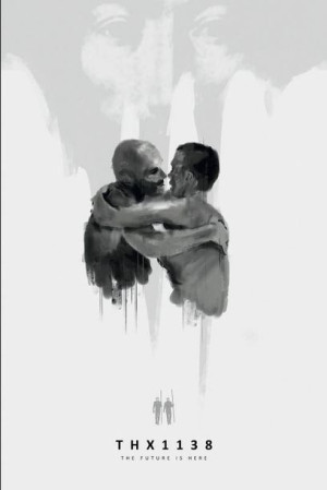 THX 1138 - plakat premium 60x80 cm
