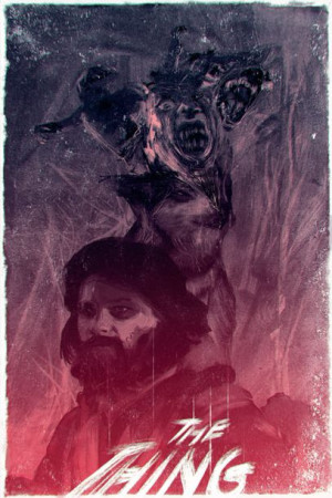 The Thing - plakat premium 20x30 cm