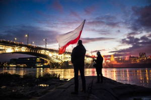 Warszawa 11 listopada - plakat premium 60x40 cm