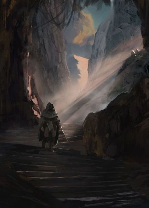 UNPROMISED LAND - plakat premium 29,7x42 cm