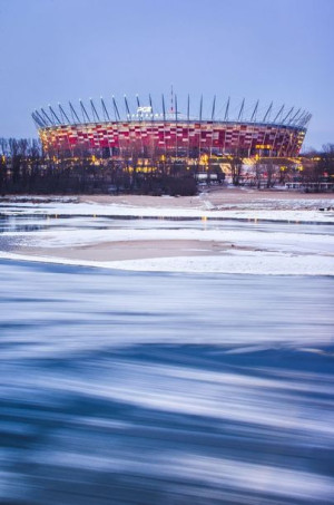 Warszawa Śryżowy Stadion Narodowy - plakat premium