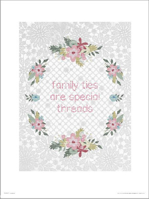 Więzy Rodzinne Family Ties - plakat premium 30x40