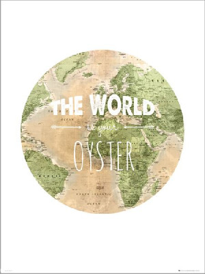 World Oyster - plakat premium 30x40 cm