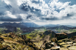 Widok z koziego Wierchu, Tatry - plakat premium 10