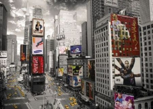 Nowy Jork Times Square 2 - plakat 140x100 cm