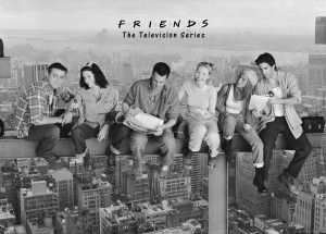 Friends Przyjaciele Nowy Jork - plakat 140x100 cm