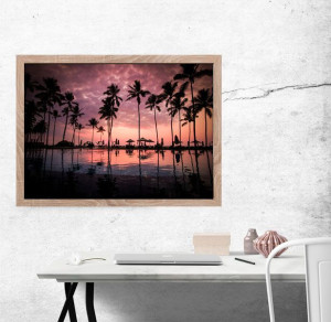 Palmy - plakat 100x70 cm