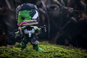 Hulk-Venom POP - plakat 100x70 cm