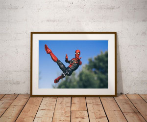 Iron Spider-Man Ver3 - plakat 100x70 cm