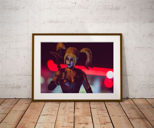 Harley Quinn Ver2 - plakat 100x70 cm