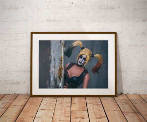 Harley Quinn Ver1 - plakat 100x70 cm