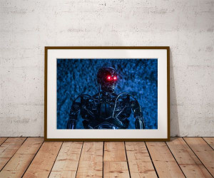 Endoszkielet Ver1 - plakat 100x70 cm