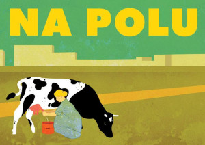 Na polu - plakat 100x70 cm