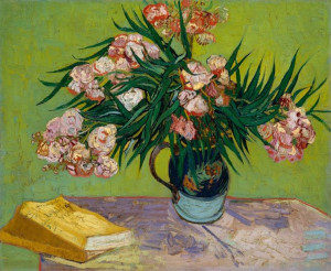 Oleanders, Vincent van Gogh - plakat 100x70 cm