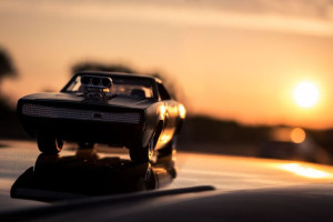 Dodge Charger RT - plakat 100x70 cm