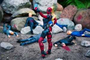 Lady Deadpool - plakat 100x70 cm