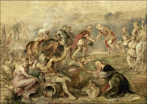 Meeting of King Ferdinand of Hungary and the Cardi