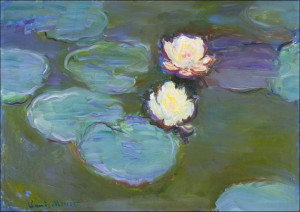 Nympheas, Claude Monet - plakat 100x70 cm