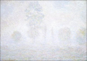 Morning Haze, Claude Monet - plakat 100x70 cm