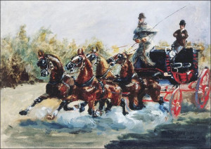 Nice souvenir of the promenade des Anglais, Henri