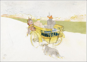 La partie de campagne, Henri De Toulouse-Lautrec -