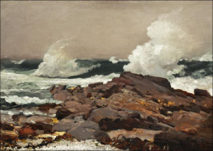 Eastern Point, Winslow Homer - plakat 100x70 cm