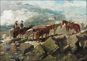 Mount Washington, Winslow Homer - plakat 100x70 cm