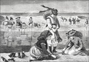 Low Tide, Winslow Homer - plakat 100x70 cm