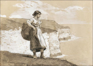 Flamborough Head, England, Winslow Homer - plakat
