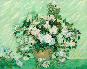Roses 1890, Vincent van Gogh - plakat 100x70 cm
