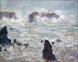 Temp te c tes de belle le claude, Claude Monet - p