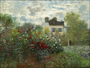 The Artist’s Garden in Argenteuil (A Corner of the