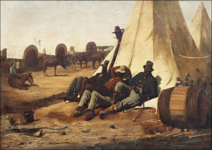 The Bright Side, Winslow Homer - plakat 100x70 cm