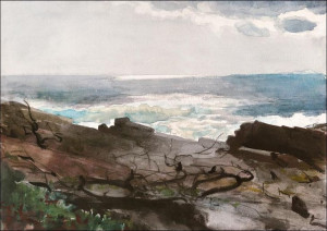 Sunshine and Shadow, Prout’s Neck, Winslow Homer -