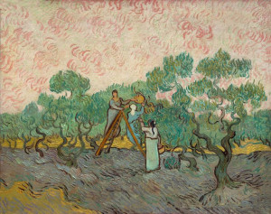 Women Picking Olives, Vincent van Gogh - plakat 10