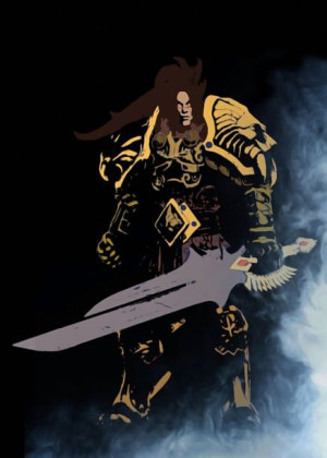 BlizzardVerse Stencils - Varian, the King of Allia