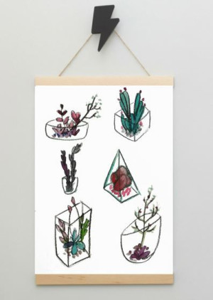Botaniczne I - plakat 21x29,7 cm