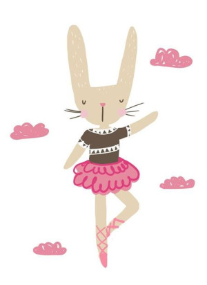 Balerina II - plakat 21x29,7 cm