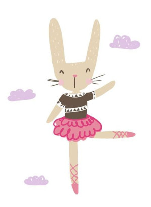 Balerina III - plakat 29,7x42 cm