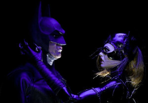 Batman i Catwoman Ver2 - plakat 29,7x21 cm