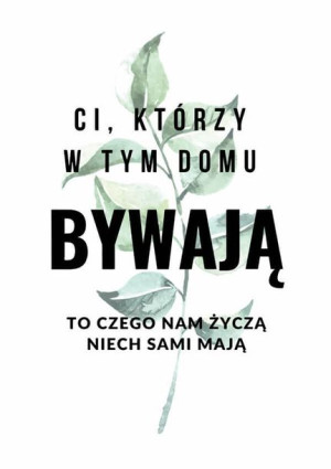 Bywalcy - plakat 21x29,7 cm