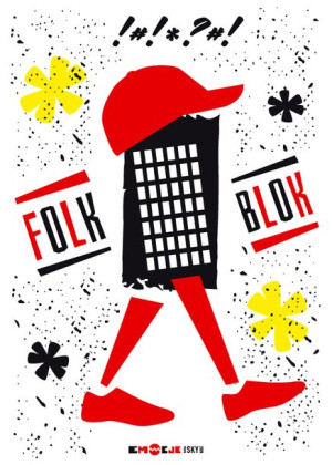 Blok Folk - plakat 20x30 cm