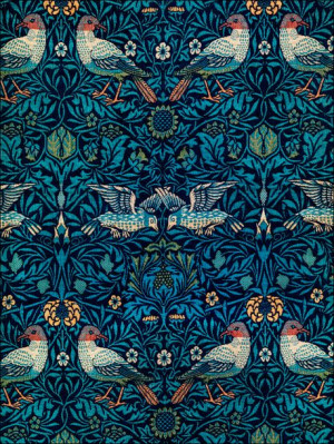 Birds, William Morris - plakat 21x29,7 cm