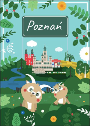 Bajkowe Miasta Poznań - plakat 29,7x42 cm