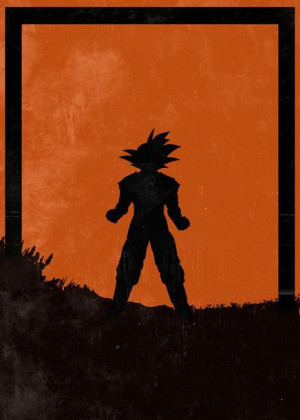 Dawn of Heroes - Goku, Dragon Ball - plakat 20x30